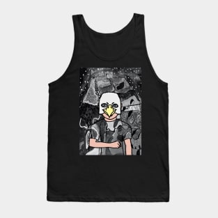 Unveil NFT Character - MaleMask Mystery Night with Animal Eyes on TeePublic: sminem Edition Tank Top